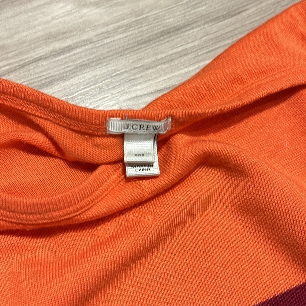 J Crew color block sweater size XXS - Picture 4 of 5